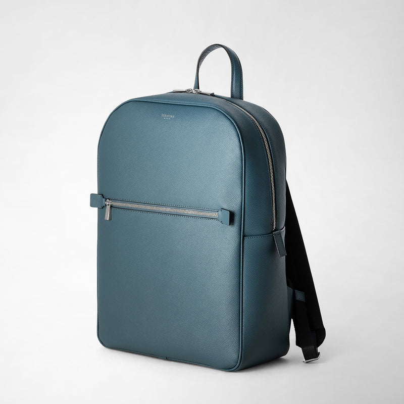 Serapian Zaino in pelle evoluzione blu avio Promozione Limitata