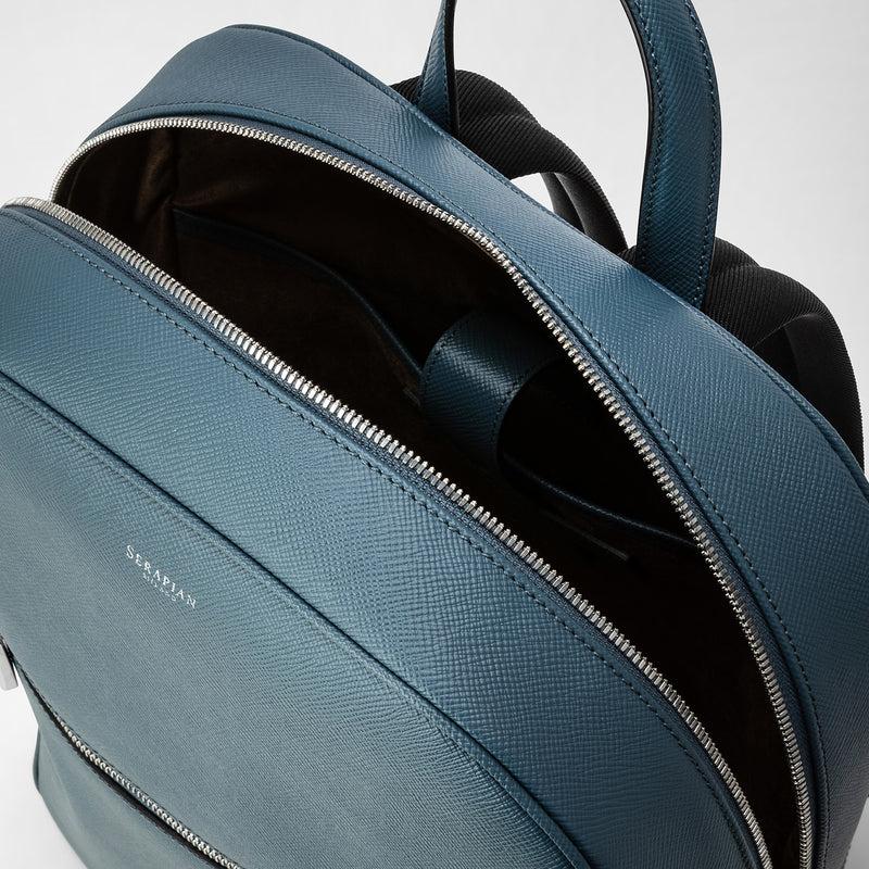 Serapian Zaino in pelle evoluzione blu avio Promozione Limitata