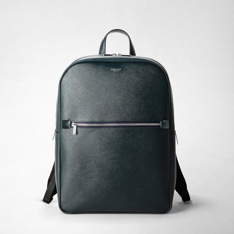 Serapian Zaino in pelle evoluzione blu navy Fino Al -60%