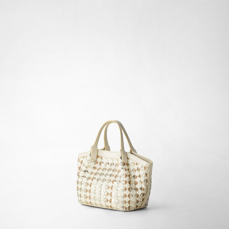 Serapian BORSA SECRET MINI IN MOSAICO ED ELAPHE Online