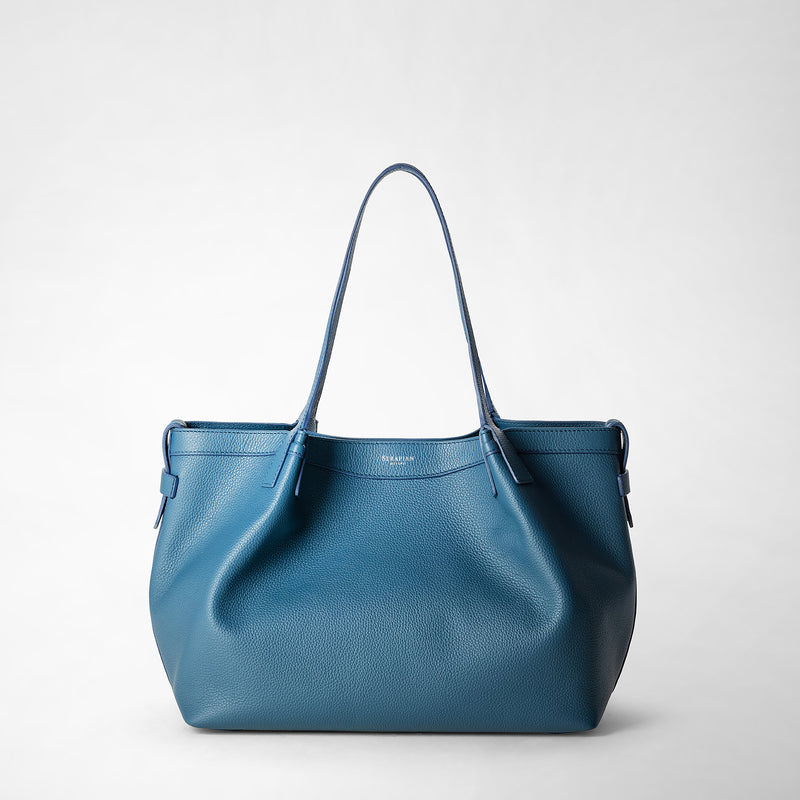 Serapian TOTE BAG SECRET PICCOLA IN PELLE RUGIADA Nuova