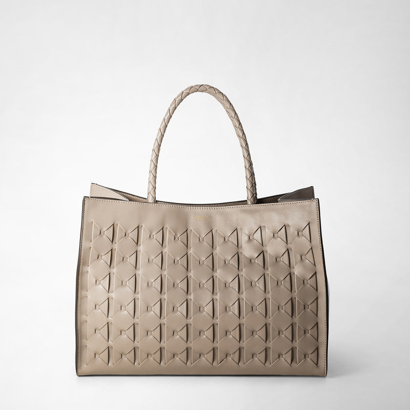 Serapian 1928 tote bag in mosaico sahara Soddisfazione Garantita