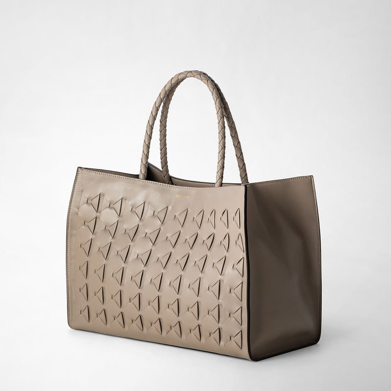 Serapian 1928 tote bag in mosaico sahara Soddisfazione Garantita
