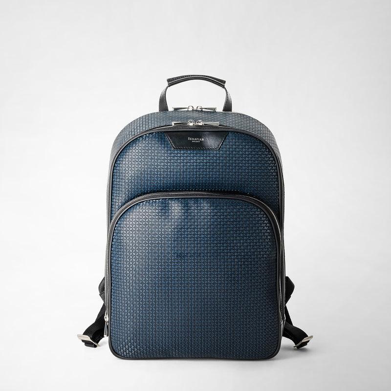 Serapian Zaino city in stepan blu oceano-nero Shopping Online