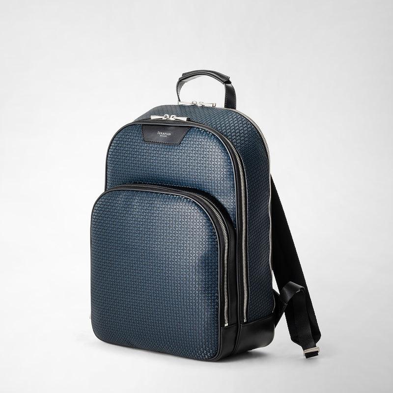 Serapian Zaino city in stepan blu oceano-nero Shopping Online