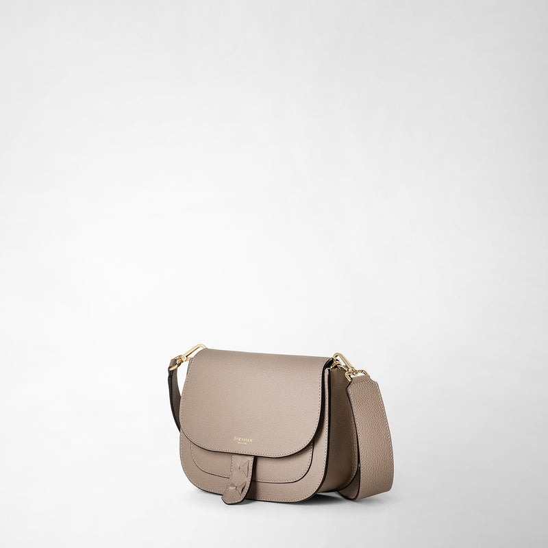 Serapian Borsa luna crossbody in pelle rugiada sahara I Più Venduti