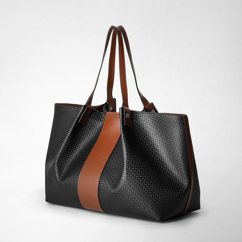 Serapian Borsa shopping secret in stepan 72 nero-cuoio Shopping Online