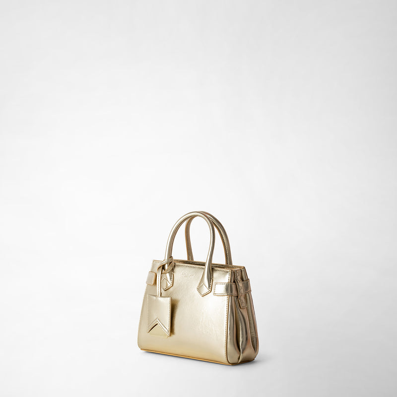 Serapian BORSA A MANO MINI MELINÉ IN PELLE SETA Prezzo Ridotto