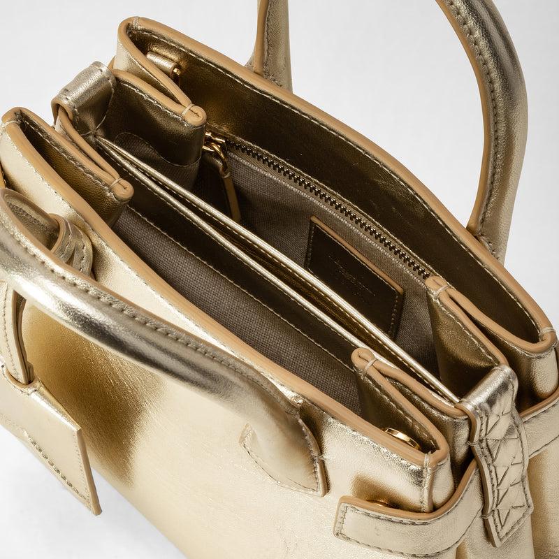 Serapian BORSA A MANO MINI MELINÉ IN PELLE SETA Prezzo Ridotto
