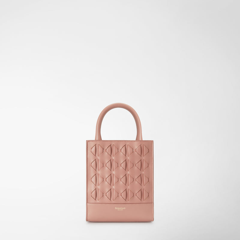 Serapian Borsa 1928 tote mini in mosaico blush Online