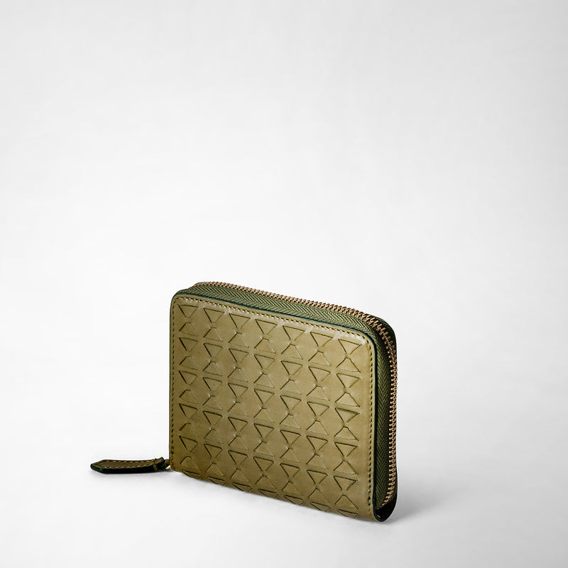 Serapian PORTAFOGLIO MINI CON ZIP IN MOSAICO Negozio