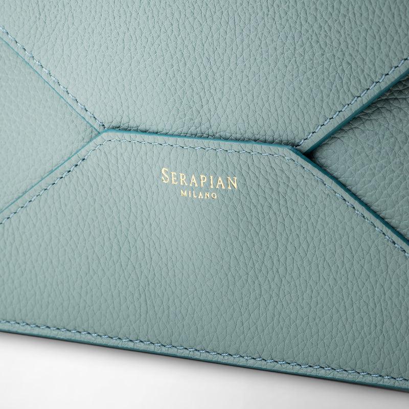Serapian POUCH IN PELLE RUGIADA Presa
