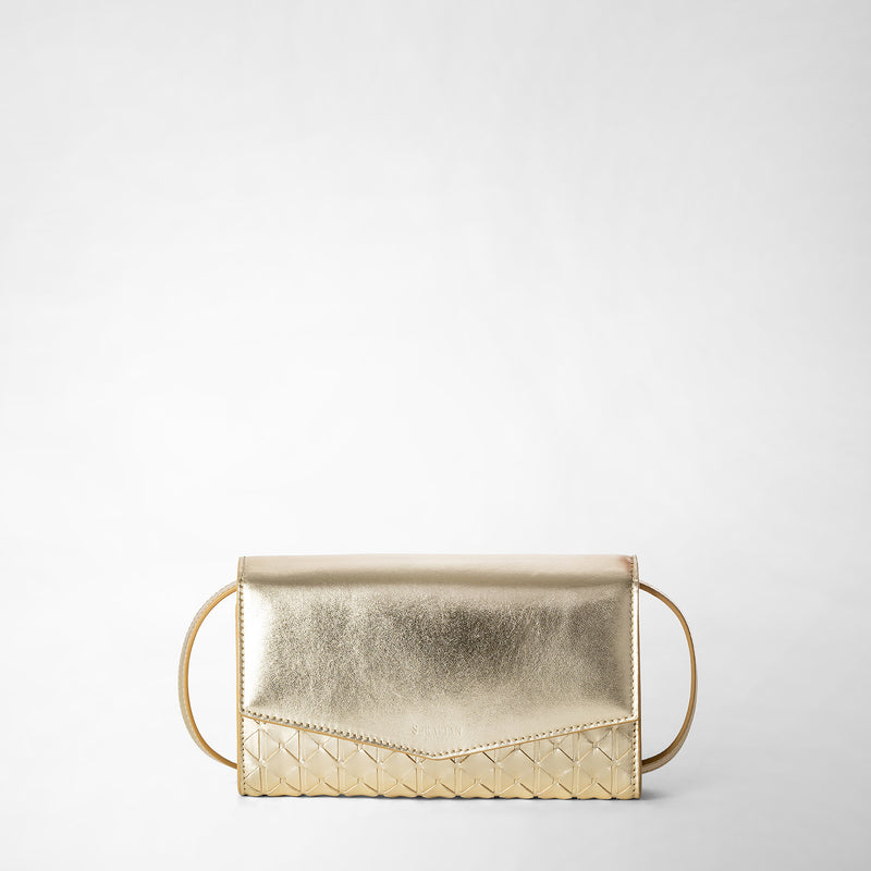 Serapian CLUTCH CON TRACOLLA IN MOSAICO Economico