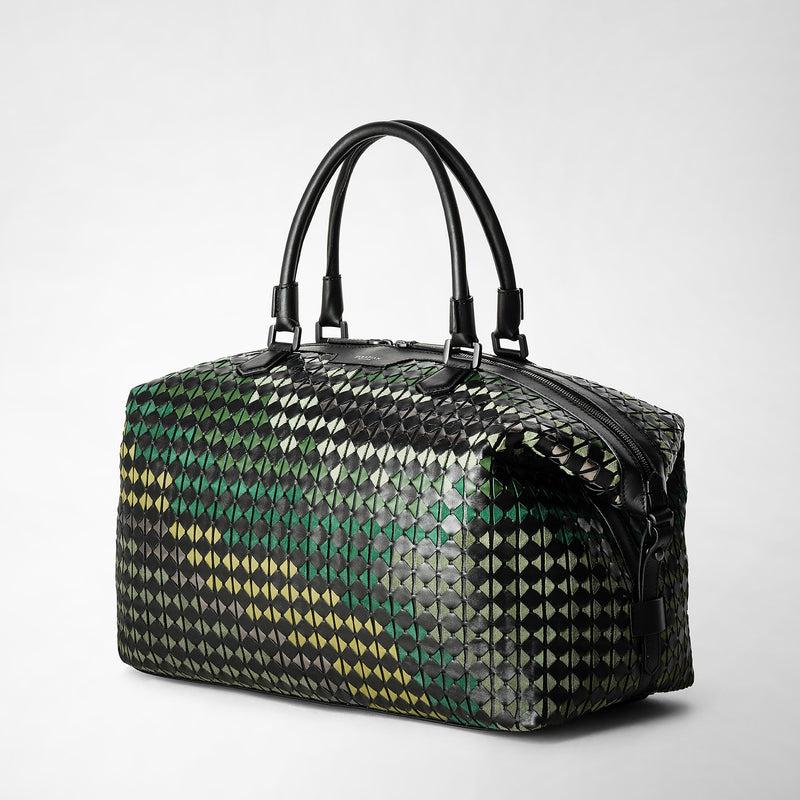 Serapian Travel bag mosaico mestieri d'arte winter garden In Saldo