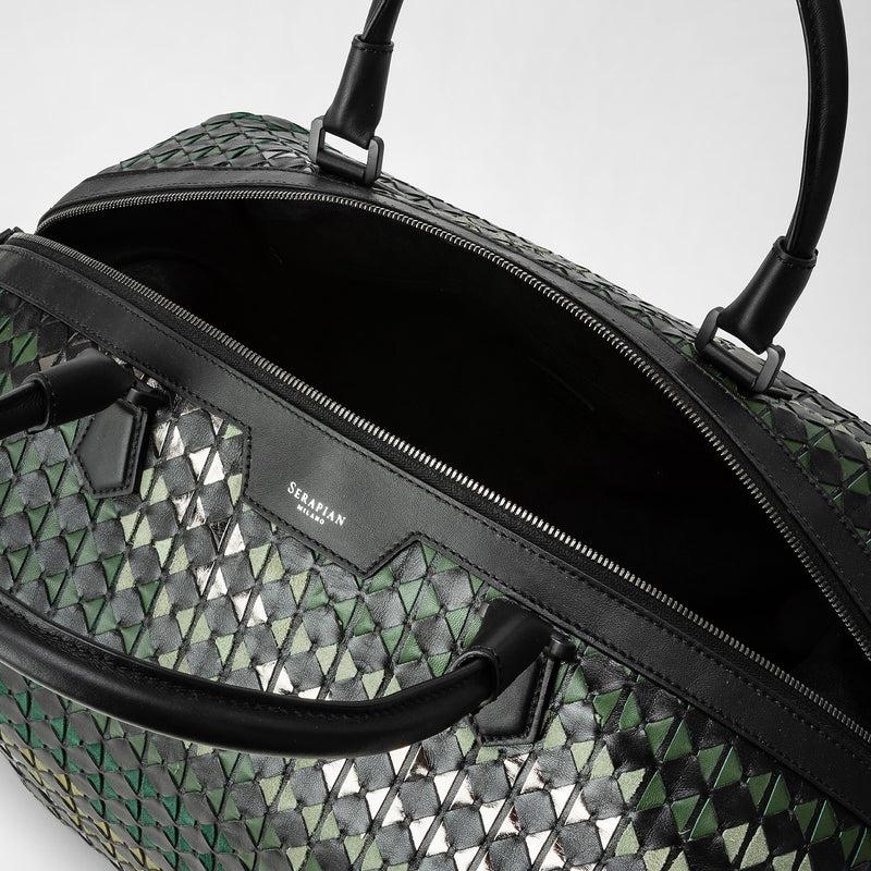 Serapian Travel bag mosaico mestieri d'arte winter garden In Saldo