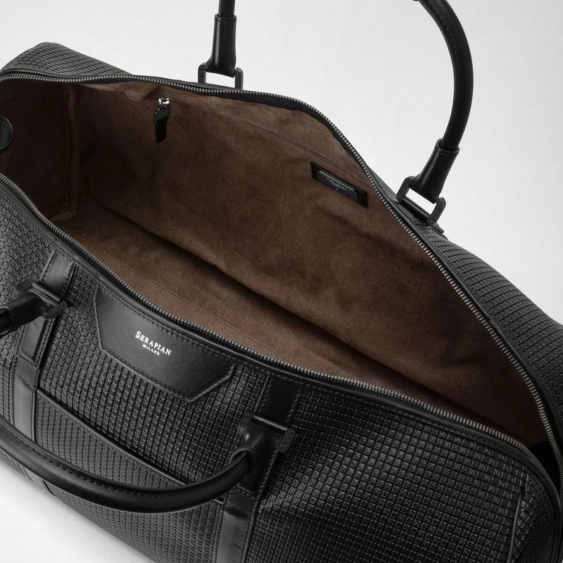 Serapian Borsa da viaggio in stepan nero-eclissi In Linea