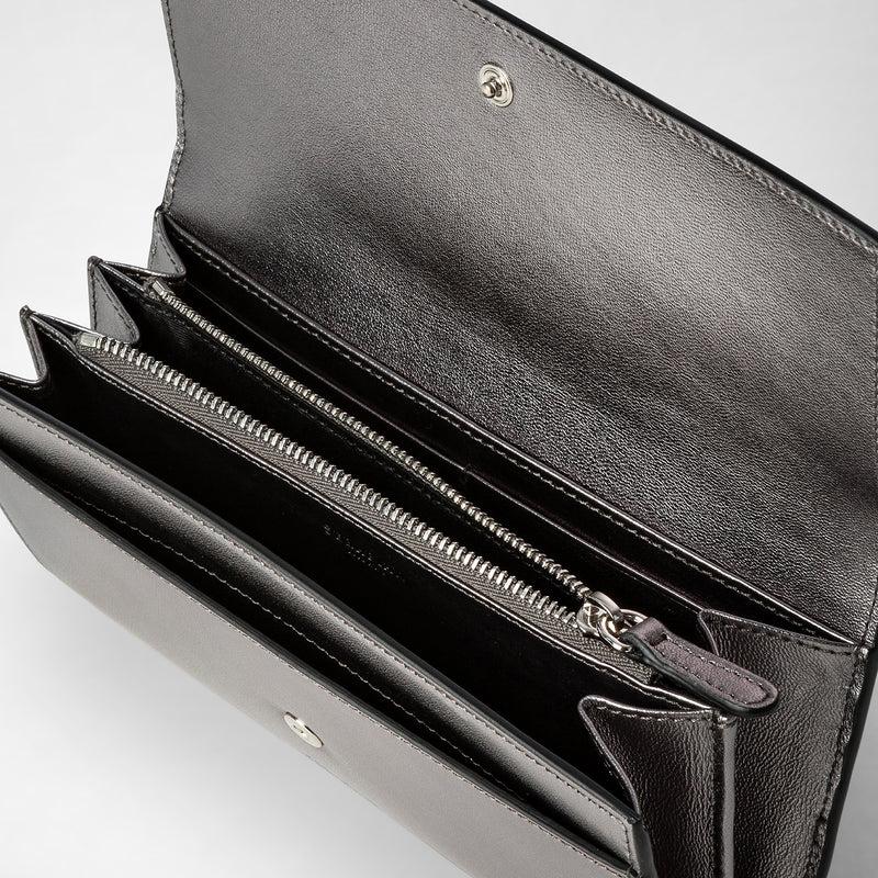 Serapian Continental wallet in mosaico ruthenium Promozione Limitata