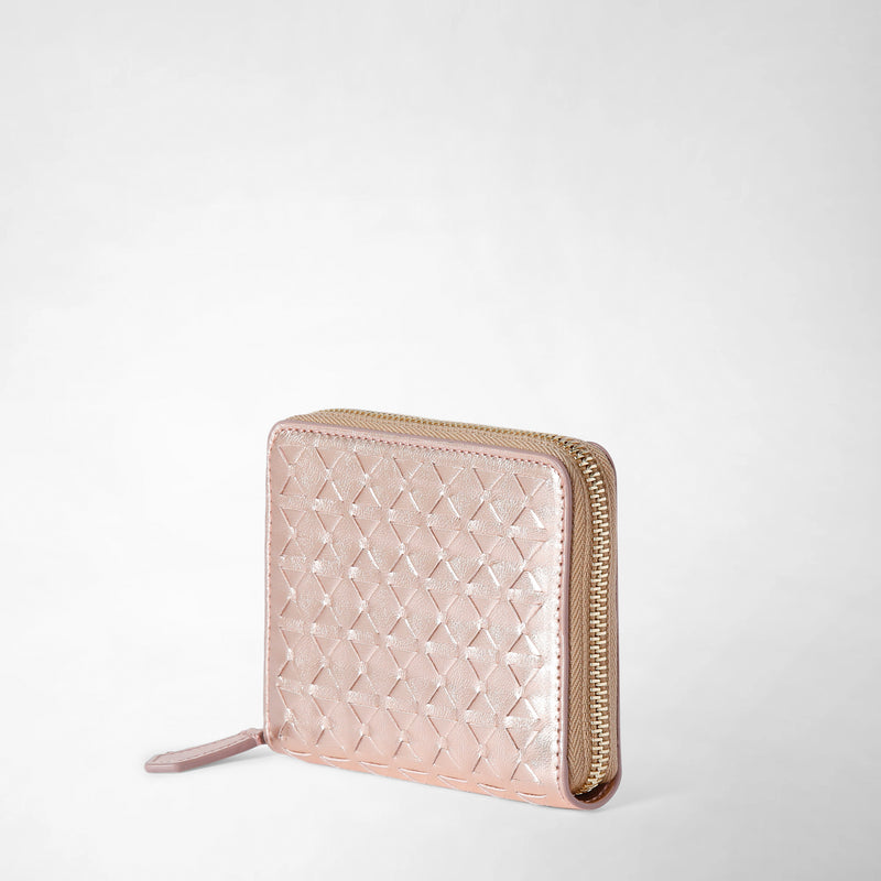 Serapian PORTAFOGLIO MINI CON ZIP IN MOSAICO Sconto