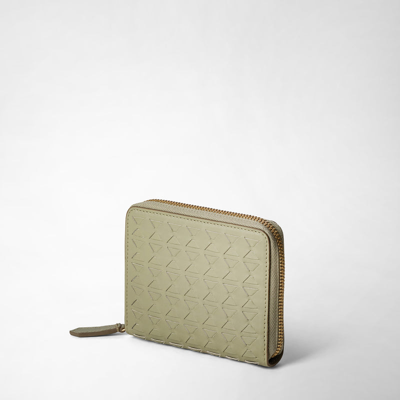 Serapian PORTAFOGLIO MINI CON ZIP IN MOSAICO Offerta