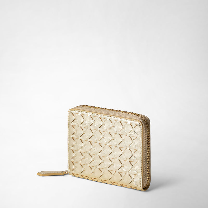 Serapian PORTAFOGLIO MINI CON ZIP IN MOSAICO Outlet