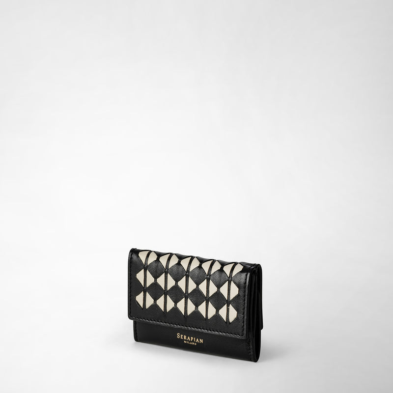 Serapian PORTAFOGLIO TRI-FOLD IN MOSAICO Cyber Monday