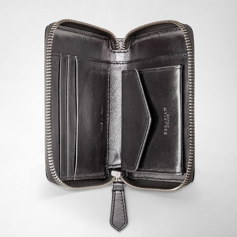 Serapian PORTAFOGLIO MINI CON ZIP IN MOSAICO Vendita Calda