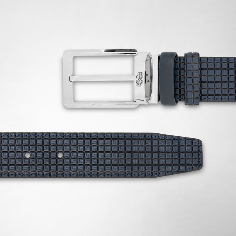 Serapian Cintura in stepan blu oceano-nero Qualità