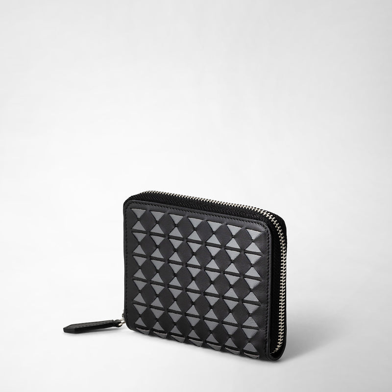 Serapian PORTAFOGLIO MINI CON ZIP IN MOSAICO Italy