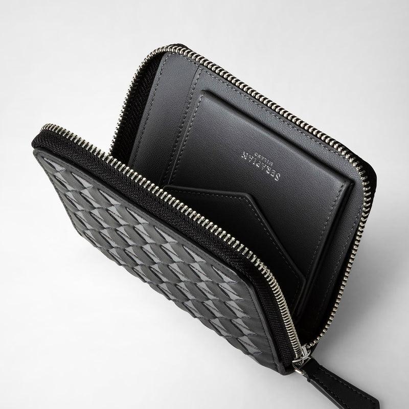 Serapian PORTAFOGLIO MINI CON ZIP IN MOSAICO Italy