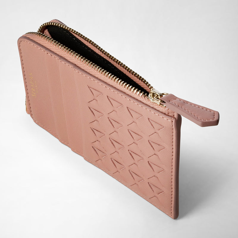 Serapian PORTACARTE CON ZIP IN MOSAICO Promozione Limitata