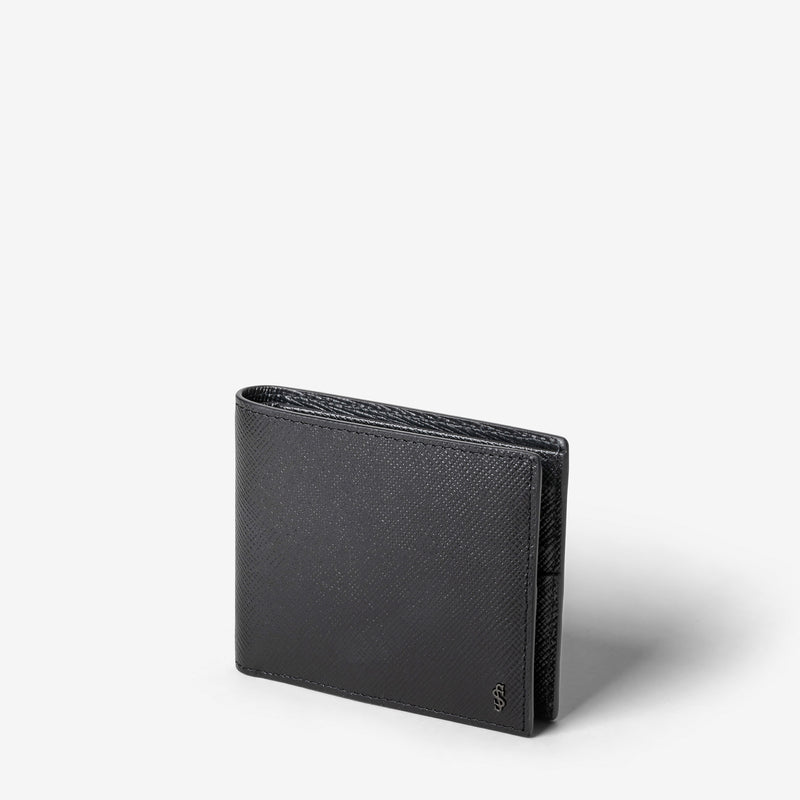 Serapian Portafoglio per 8 carte pelle evoluzione nero 2025