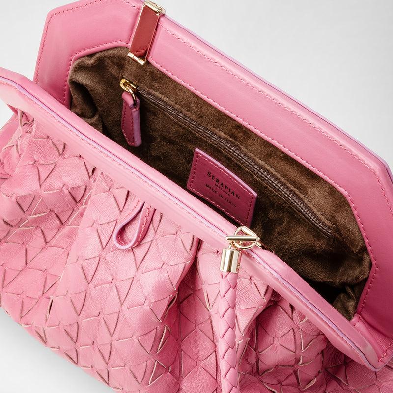 Serapian Secret clutch bag in mosaico petal Novità