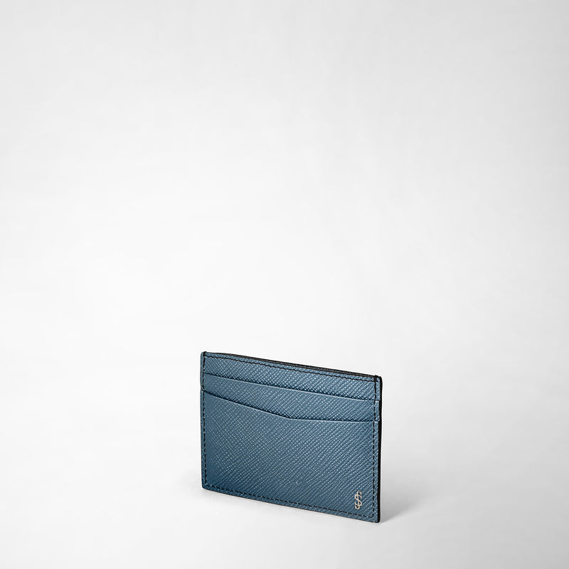 Serapian PORTACARTE PER 4 CARTE IN PELLE EVOLUZIONE Saldi Di Fabbrica