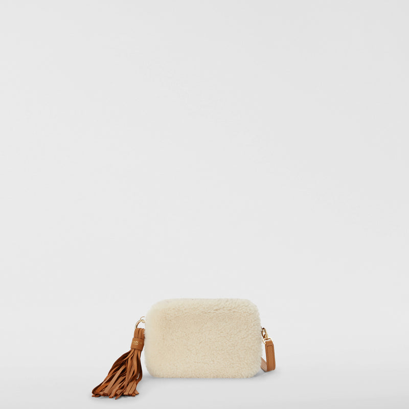 Serapian BORSA MINI IN SHEARLING Italia
