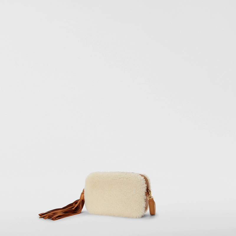 Serapian BORSA MINI IN SHEARLING Italia