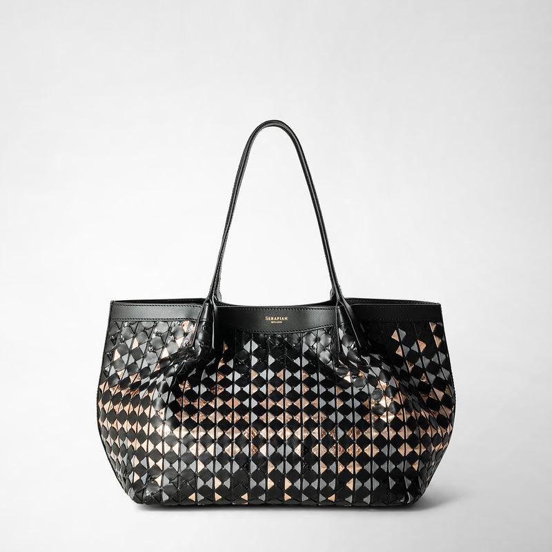 Serapian TOTE BAG SECRET PICCOLA IN MOSAICO MESTIERI D'ARTE Vendita