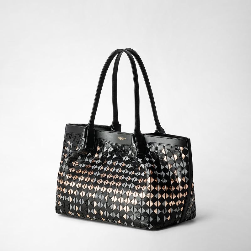 Serapian TOTE BAG SECRET PICCOLA IN MOSAICO MESTIERI D'ARTE Vendita