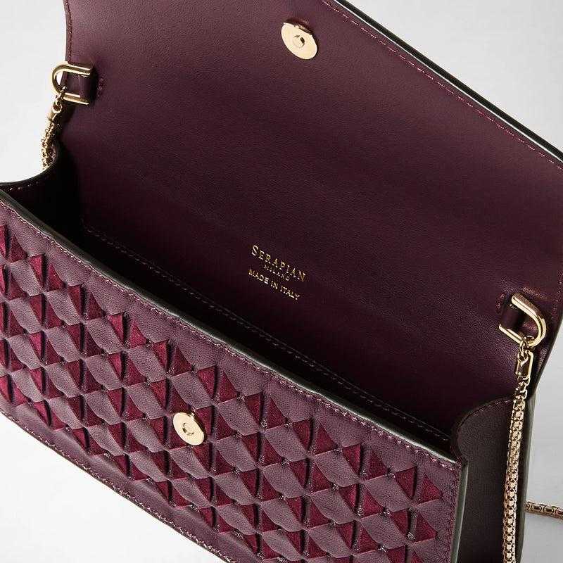 Serapian CLUTCH CON CATENA IN MOSAICO Promozione