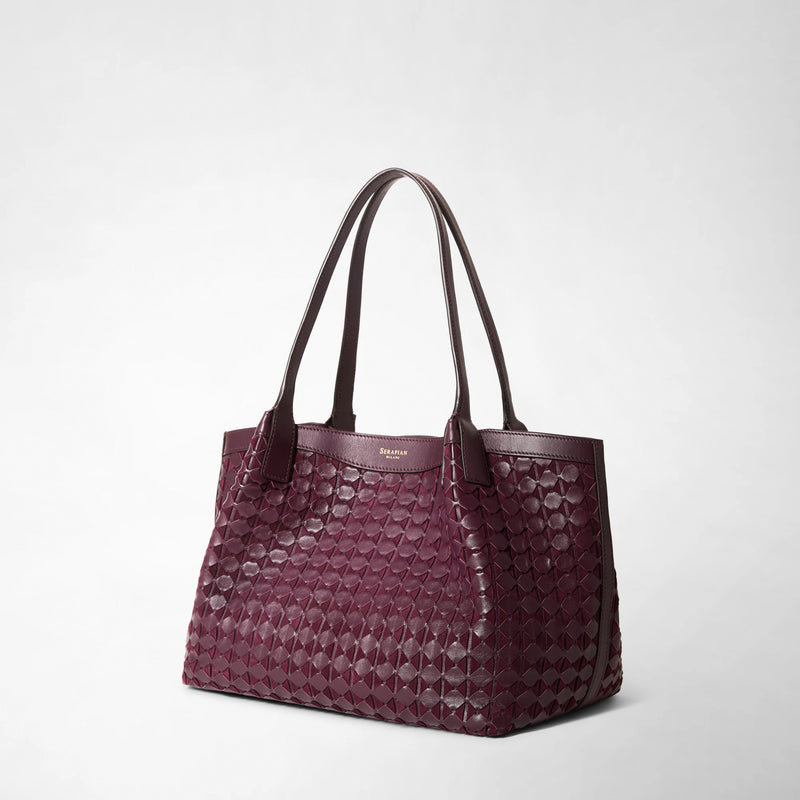 Serapian TOTE BAG SECRET PICCOLA IN MOSAICO Pezzi Unici