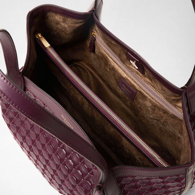 Serapian TOTE BAG SECRET PICCOLA IN MOSAICO Pezzi Unici