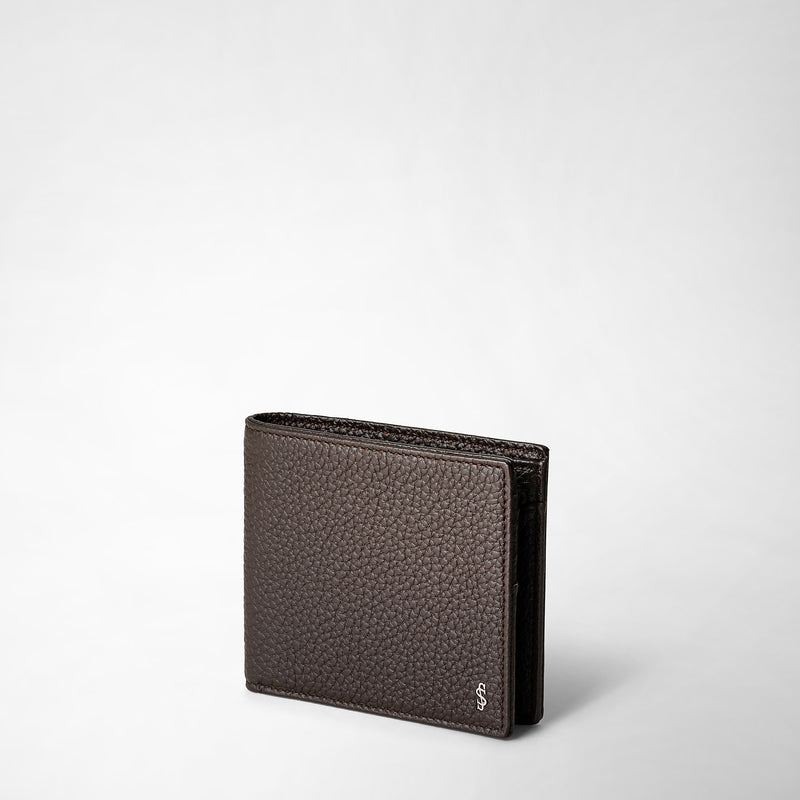 Serapian Portafoglio 4 carte portamonete pelle cachemire Sottocosto