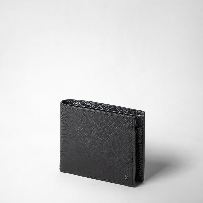 Serapian Portafoglio con portamonete pelle evoluzione nero Convenienza
