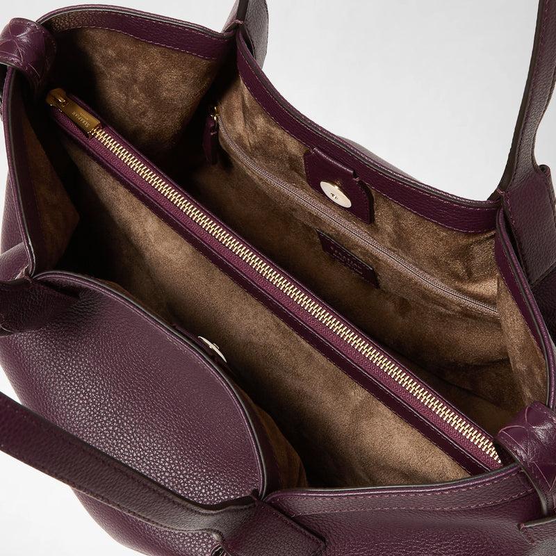 Serapian TOTE BAG SECRET PICCOLA IN PELLE RUGIADA Offerte