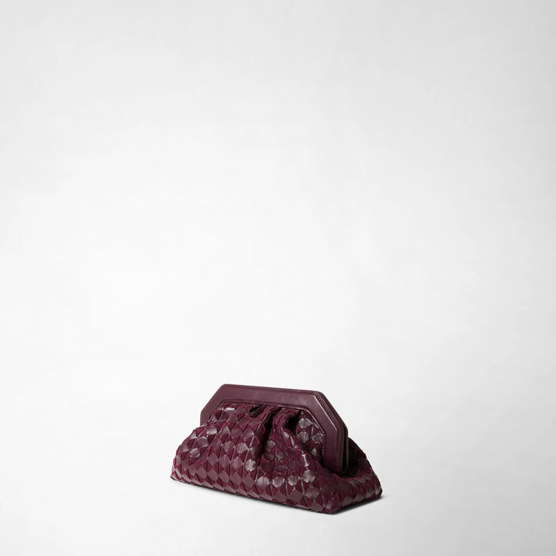 Serapian CLUTCH SECRET IN MOSAICO Vendita Calda