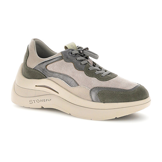 Stonefly ROCHA 5 VELOUR/EMBOSSED LAMINATED LTH Enormi sconti