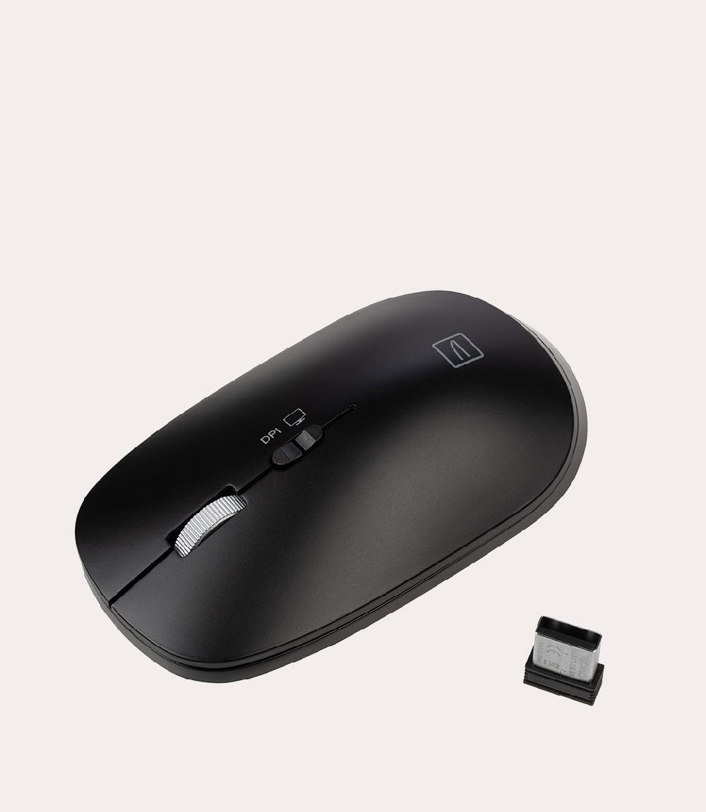 Tucano Wireless mouse con tasto privacy Sconto