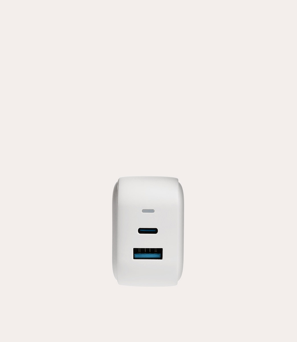 Tucano Doppio caricabatteria da parete USB-A/USB-C GaN da 38W Outlet
