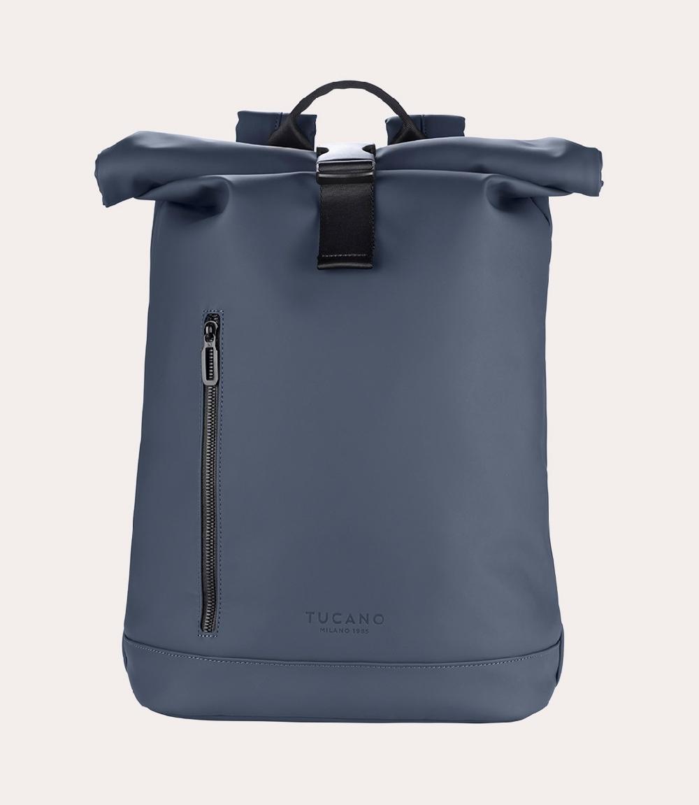 Tucano Zaino con chiusura arrotolabile per laptop 15.6" e MacBook Pro 16"