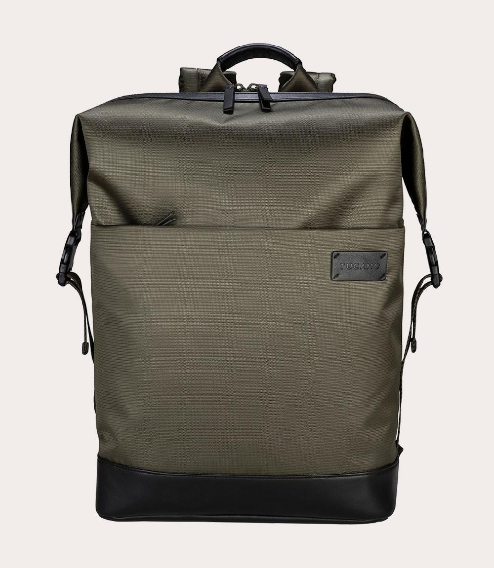 Tucano Zaino business con dettagli in pelle