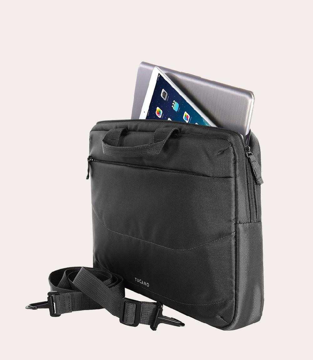 Tucano Borsa slim per laptop 14" con mouse wireless Italy